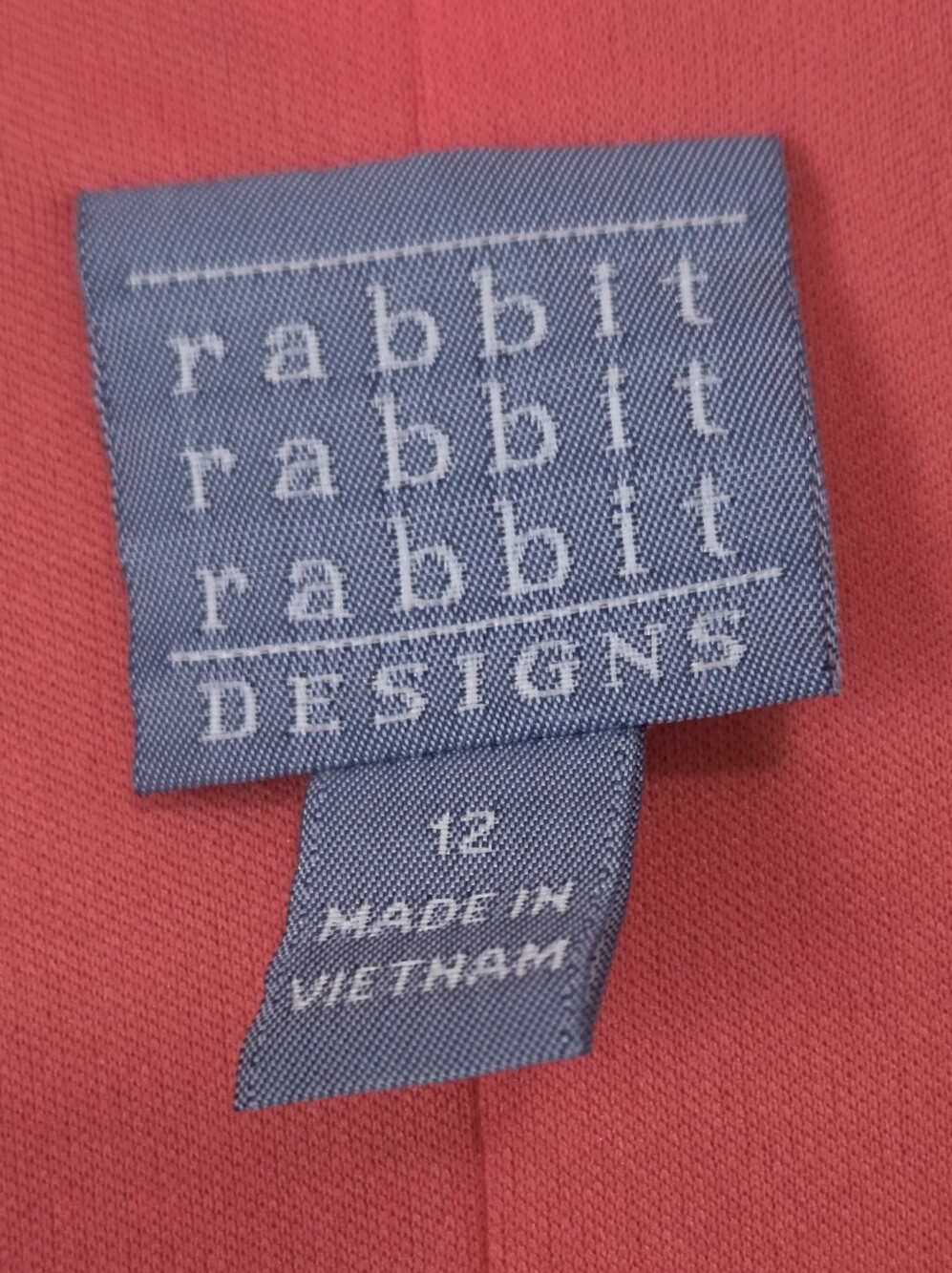 Rabbit Rabbit Rabbit Designs Pink Gradient Cowl Neck Cocktail Dress Size 12 - Picture 2 of 8